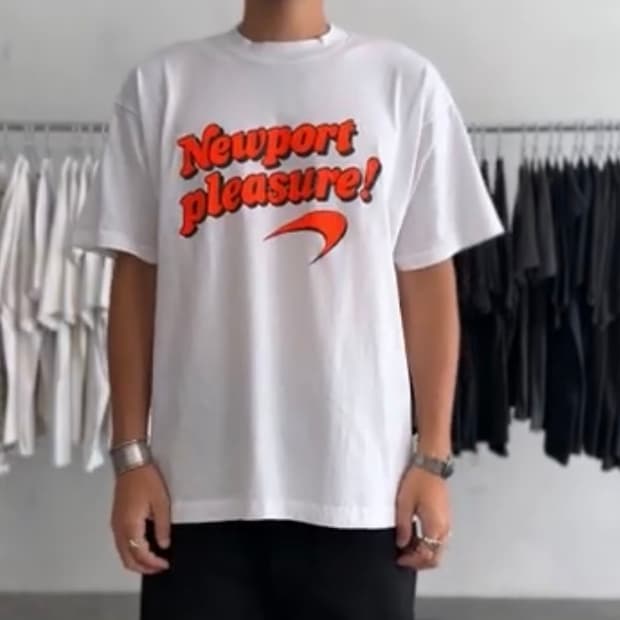 빈티지 90s 뉴포트시가렛 NEWPORT ORANGE TEXT pleas 상품이미지1