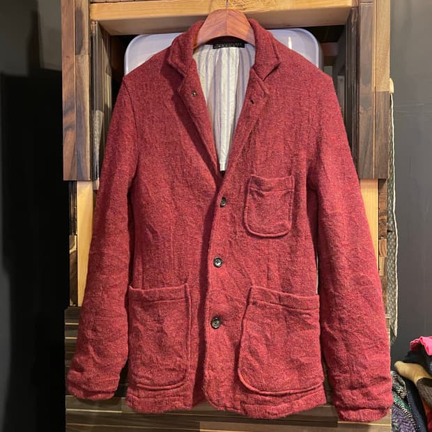 투모로우랜드 니트 블레이져