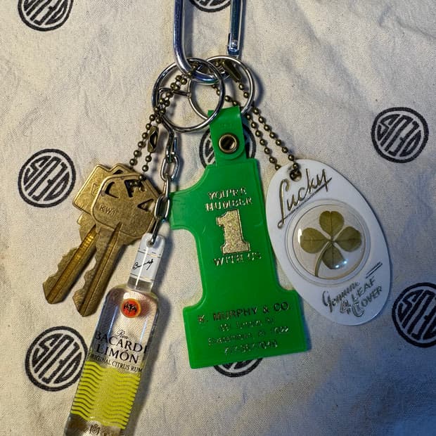 vintage keyring *13