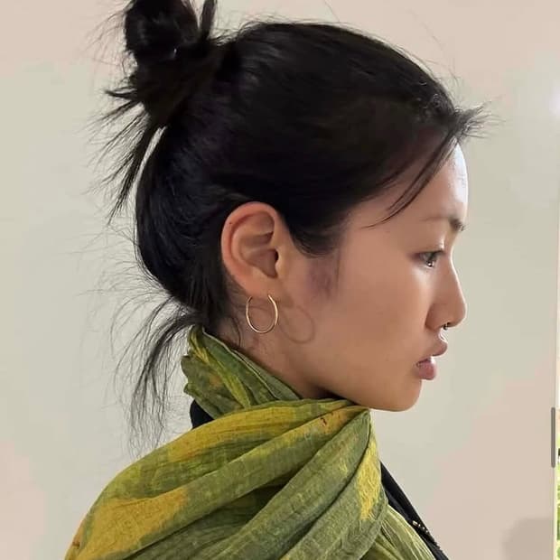 Lyte green scarf