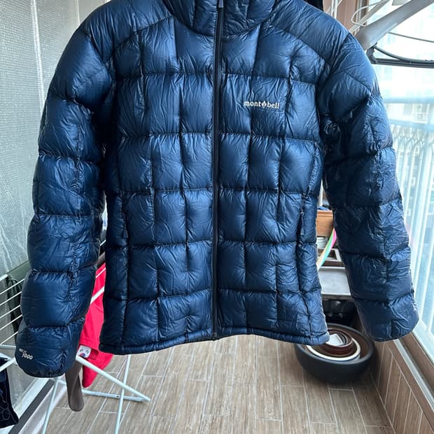 몽벨 플라즈마 1000 알파인 다운 파카 L 새상품급