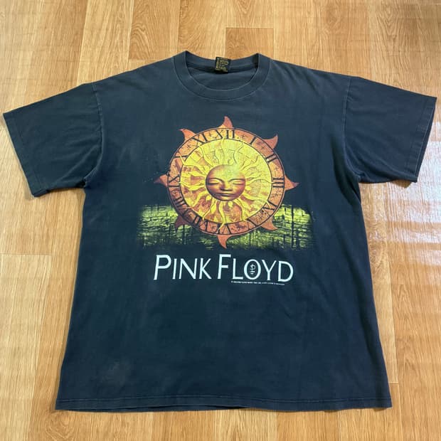 90s 핑크플로이드 Sundial 북미투어 밴드티