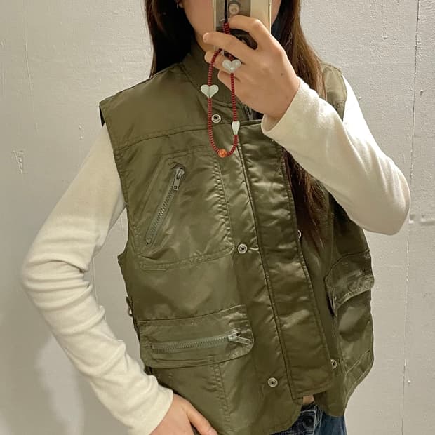 VTG lace-up tactical vest