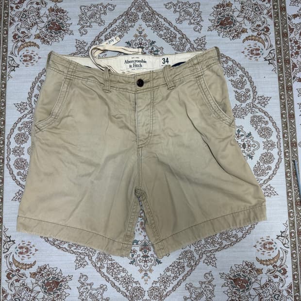 Abercrombie (두꺼운) 치노 반바지 34