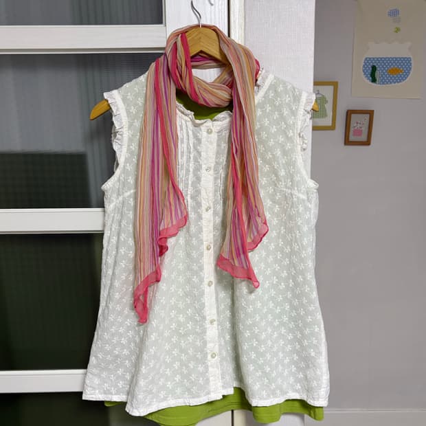 다채색 썸머 스카프