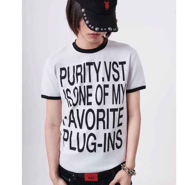 Full Letter Punk Ringer Tee