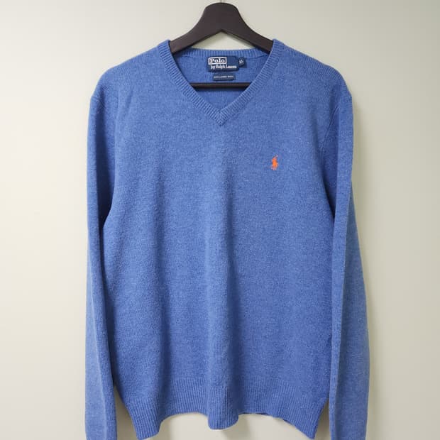 폴로 랄프로렌 램스울 니트