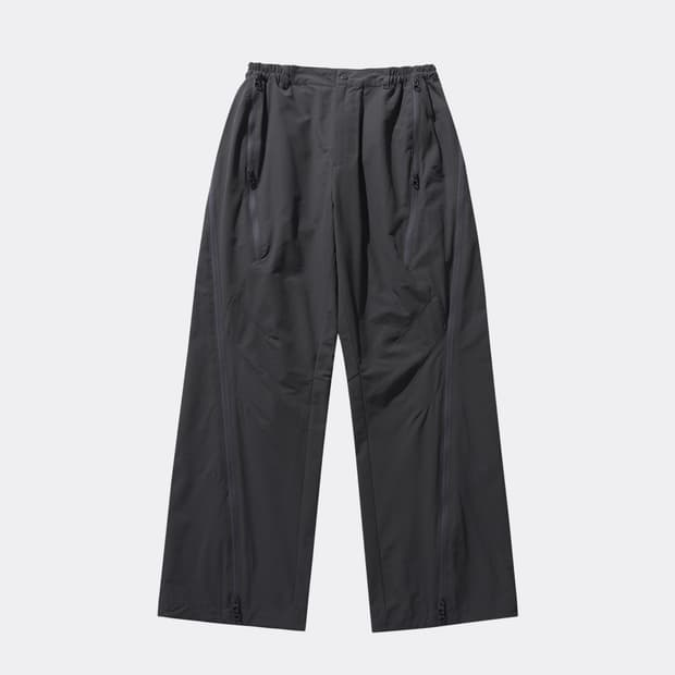 산산기어 지퍼팬츠 차콜(새상품)