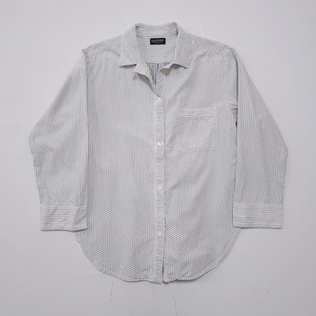 랑방 재팬 땡땡이 7부 셔츠