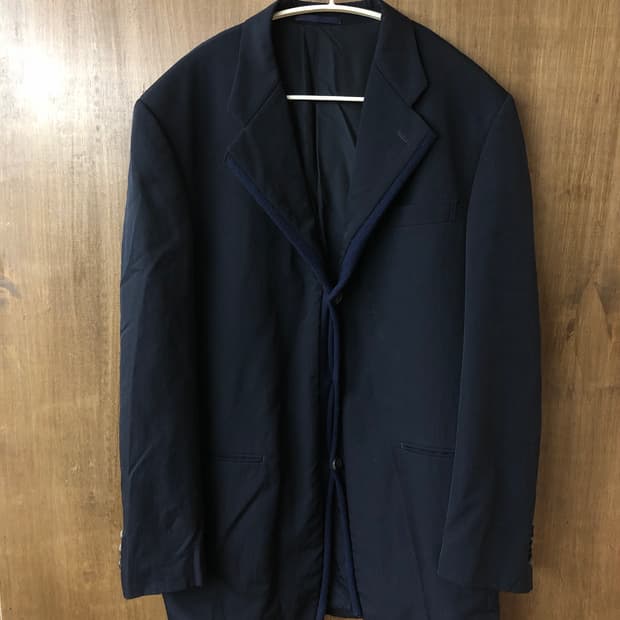 Comme des garcons homme 니트 도킹 코트 s