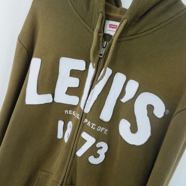 Levi's hood zip up