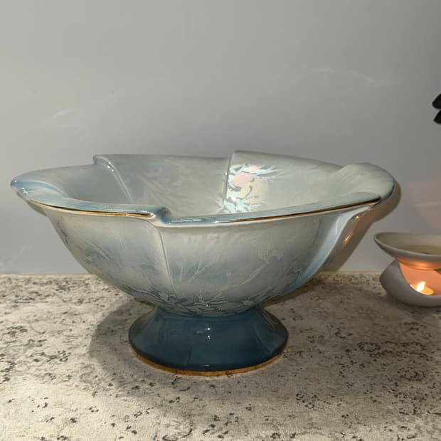 Vintage lotus bowl / plant pot 🪷
