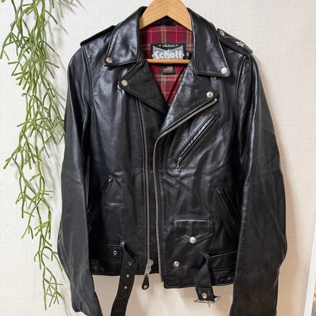 소가죽 라이더 레더자켓