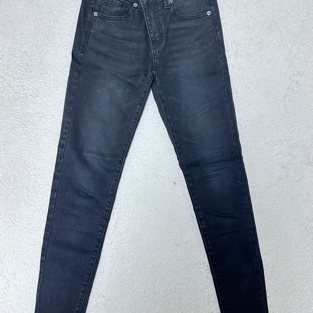 게스 블랙 스키니 진