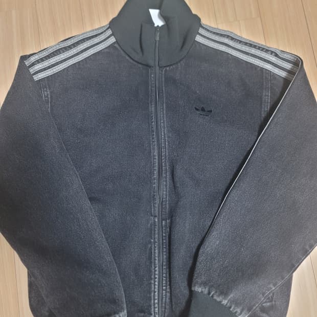 아디다스 데님 트랙탑 kr m