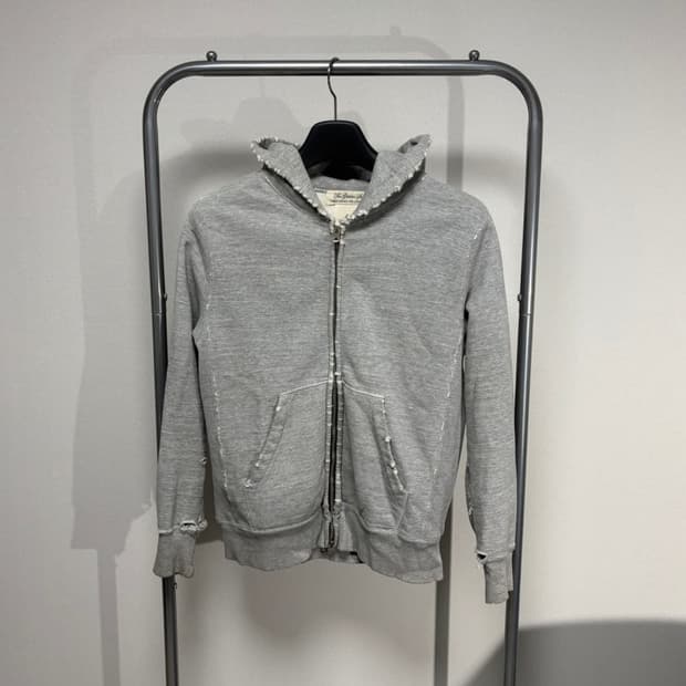 레미 릴리프 데미지 후드집업