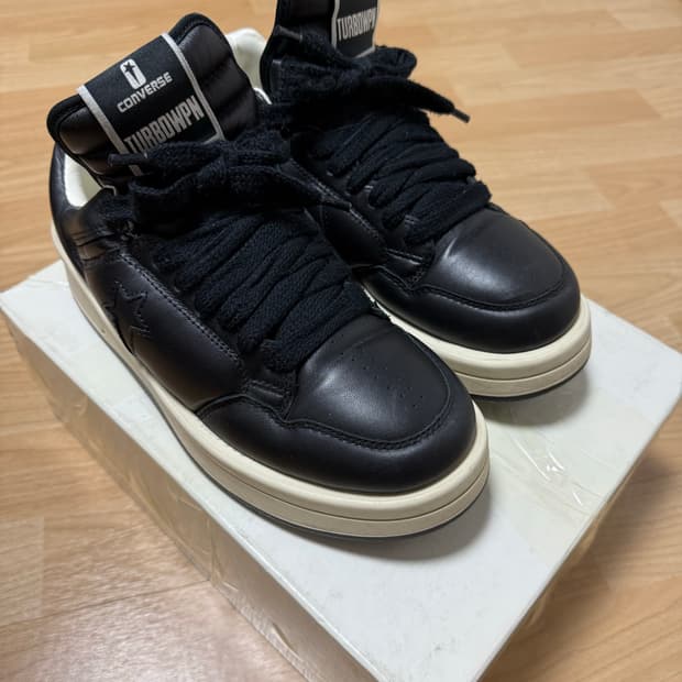 [270] 컨버스 x 다크쉐도우 터보웨폰 로우 블랙