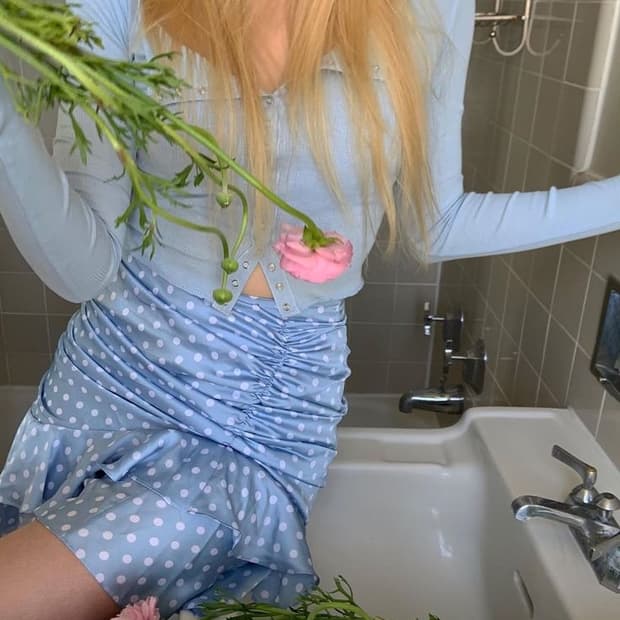 Glowny Spooning Nostelgia baby blue