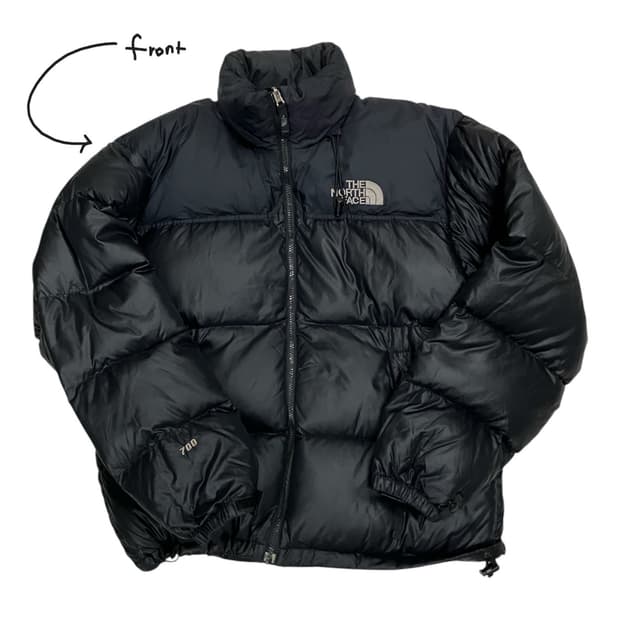 노스페이스 숏 패딩 점퍼 95