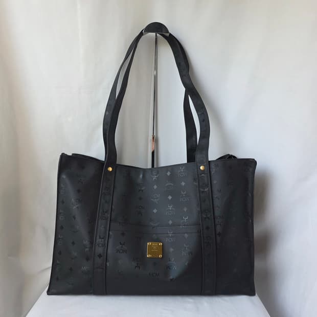 [정품 MCM] 엠씨엠 비세토스 PVC 쇼퍼백 숄더백 여행용가방 남녀공용