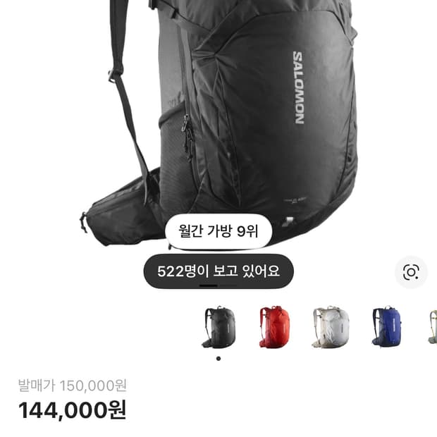 살로몬 트레일블레이저 30(새상품)