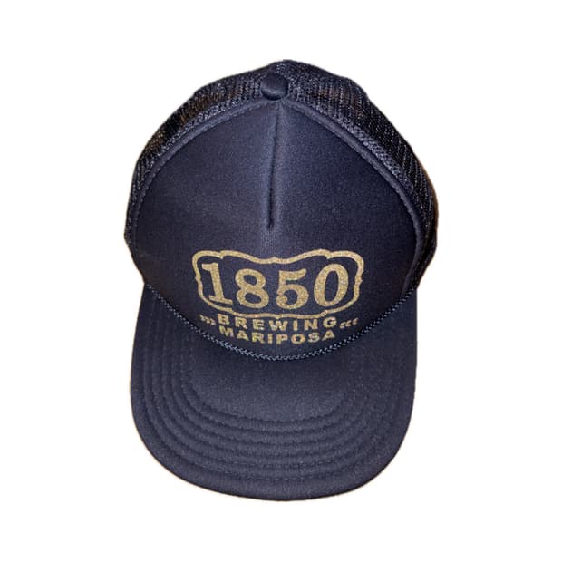 Crinkle Logo Trucker Cap - Deep Fit