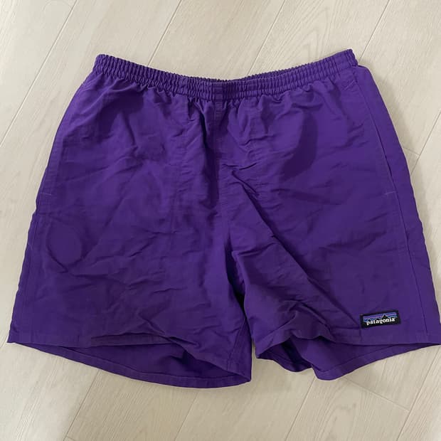 [S] 파타고니아 배기스5인치 퍼플 반바지