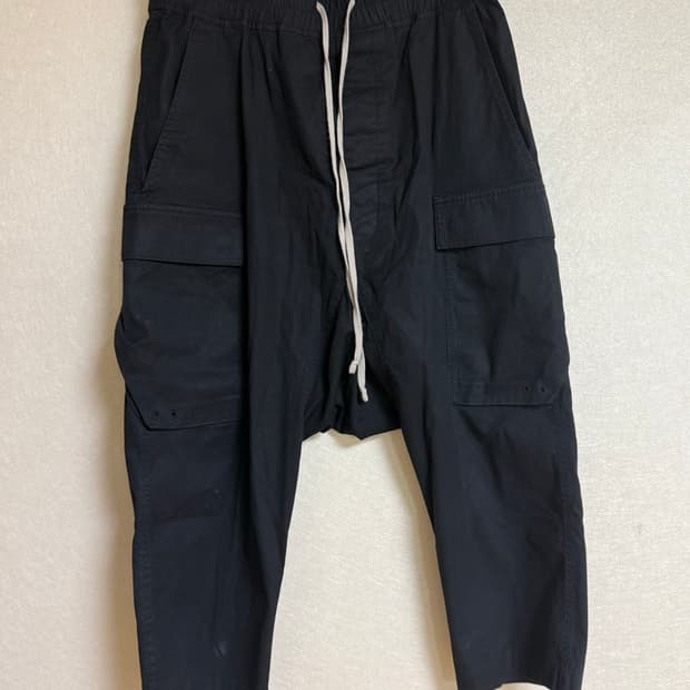 릭오웬스 메인라인 18FW 시시푸스 드롭크라우치 팬츠