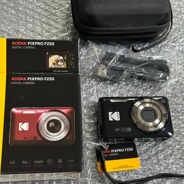 민트급) 코닥 디지털 카메라 fz55