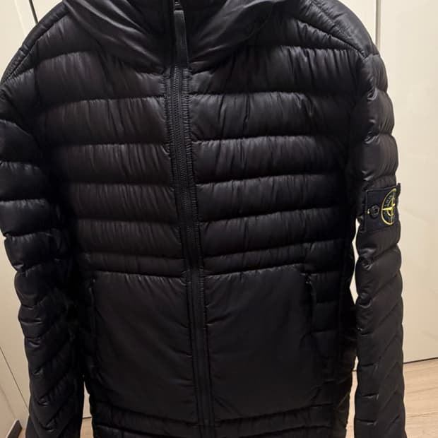 스톤아일렌드 바이오 베이스 립 스탑 나일론 후드다운자켓 L