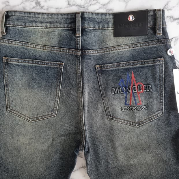 (새상품)몽클레어 데님진 남녀공용