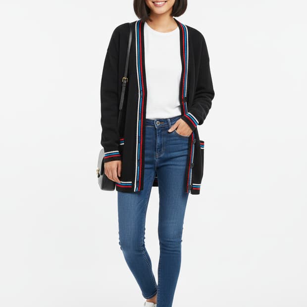 럭키슈에뜨 여성 가디건