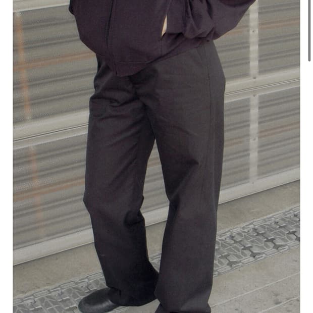 머듈 라운지 팬츠 블랙