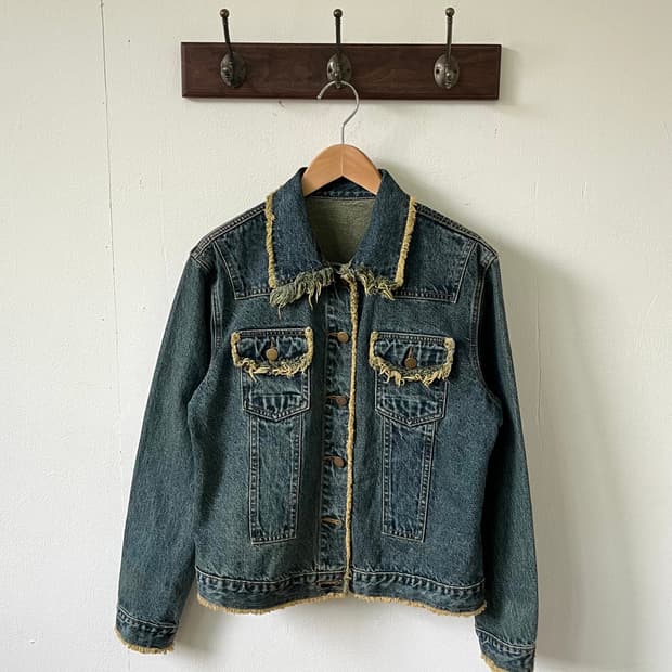 CHACON BLUE 데님 자켓