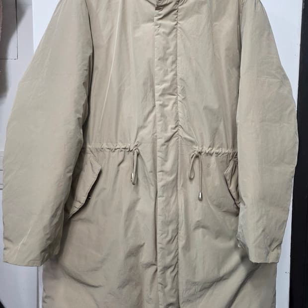 지오다노 남성 덕다운 하프 패딩