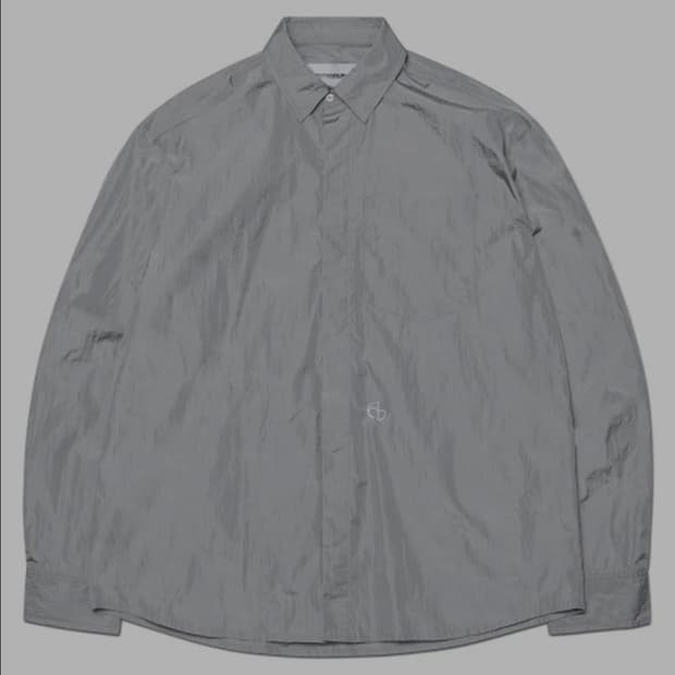 노매뉴얼 O.S.F SHIRT - SILVER