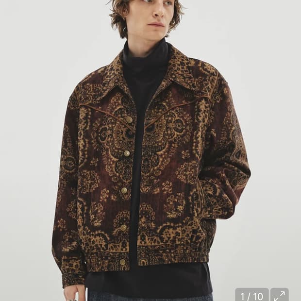 MMIC 페르시안 블루종 자켓