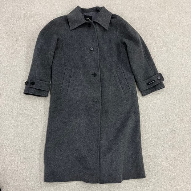 55 비지트인뉴욕 구스다운 캐시미어 코트 0213M