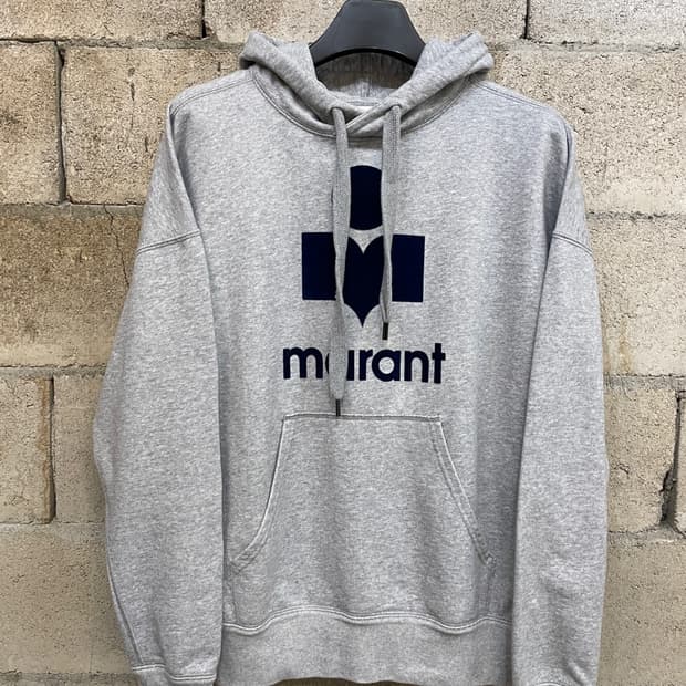 이자벨 마랑 만셀 로고 후드 티셔츠 