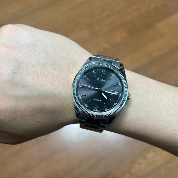 카시오 카이저스트 흑판 검판 mtp-1302