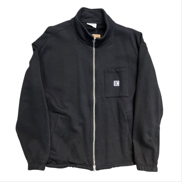 커버낫 블랙 집업 스웻 자켓 (M)