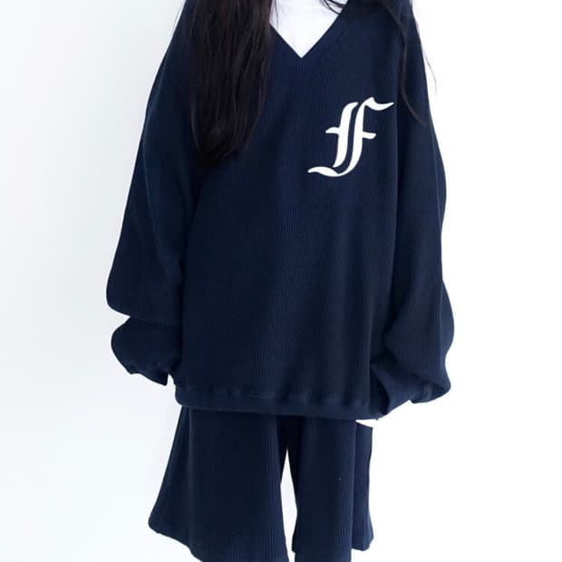 샵페어리 와플맨투맨