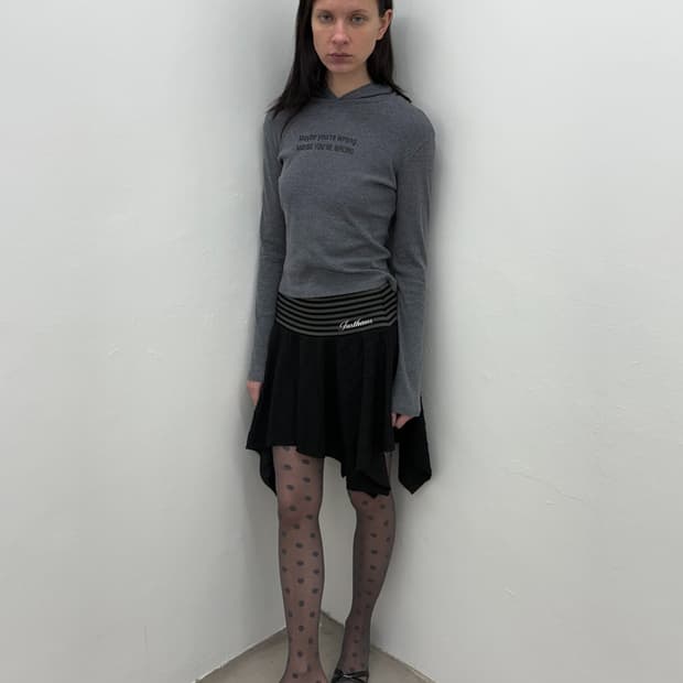 Just.haus MIXED PANEL SKIRT