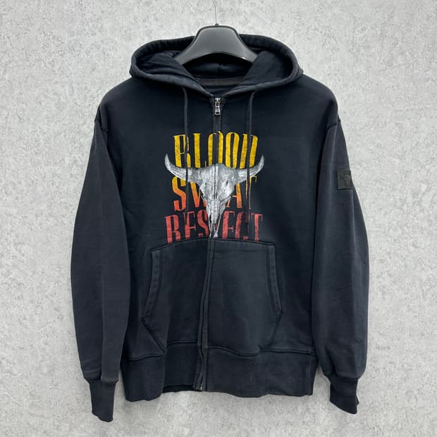 95 언더아머 남자 루즈핏 후드집업