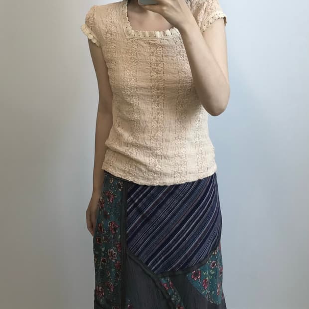 빈티지 펀칭 티셔츠