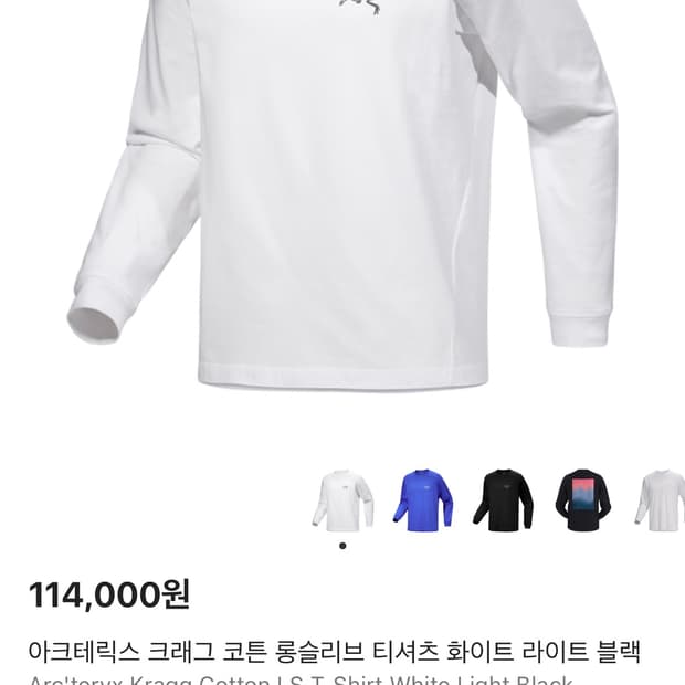 아크테릭스 롱슬리브