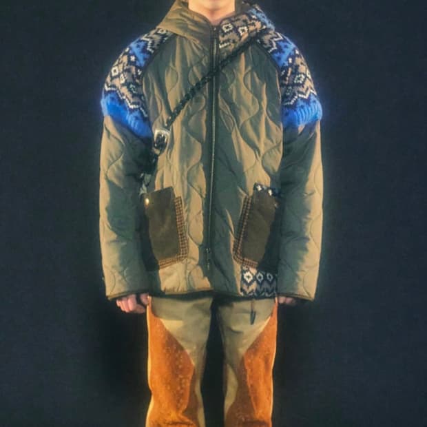 앤더슨벨 퀼팅 자켓 S