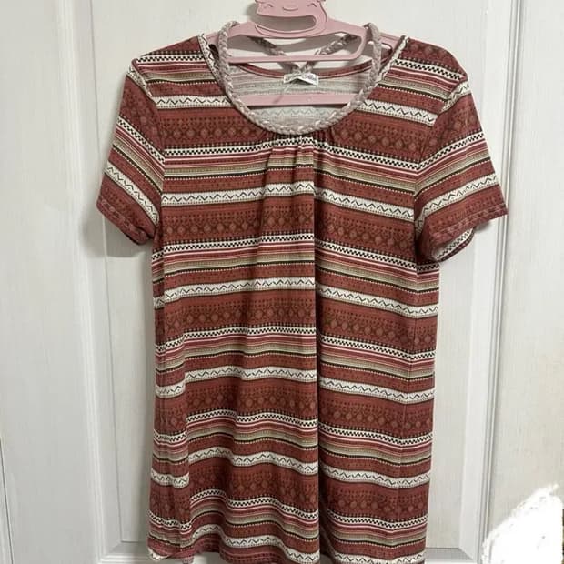 Anna Alice 모리걸 히피 티셔츠