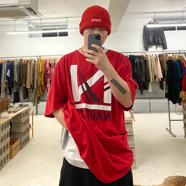NAUTICA logo t-shirts (3XL) 노티카 티셔츠