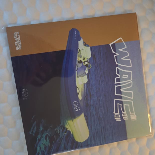 웨이브투어스 wave / light 7인치 700장 한정 블루 LP